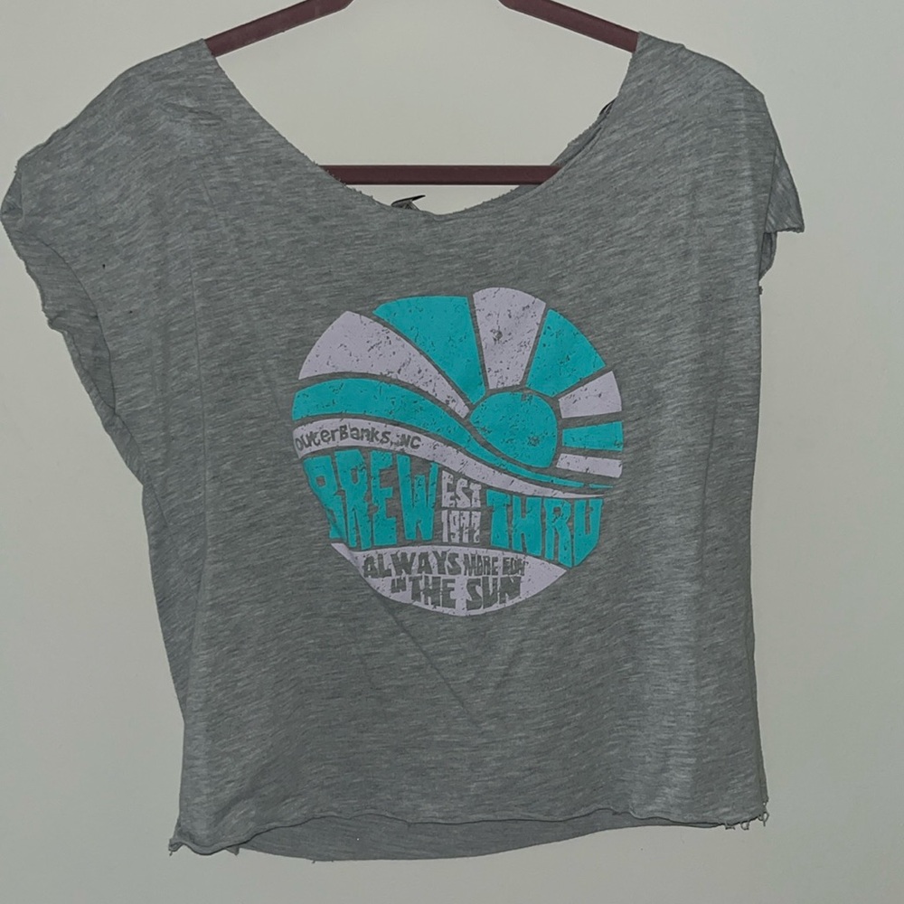 Brew Thru Crop Top